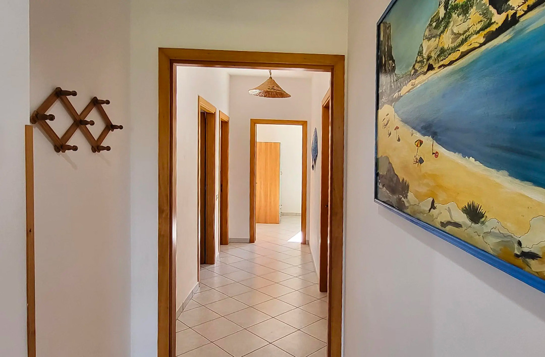 Veranda esterna dell'appartamento Graziella di Villa Ilaria