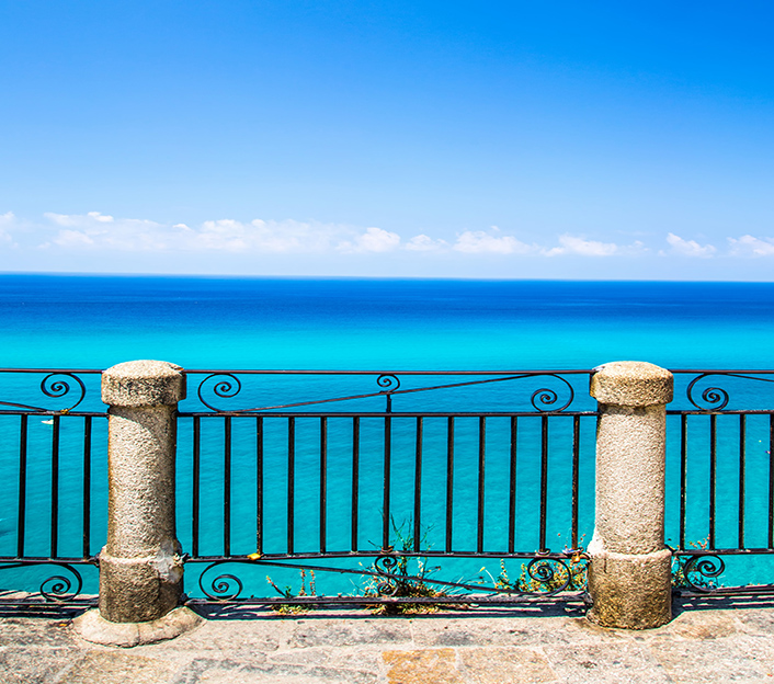 Affaccio panoramico su Tropea