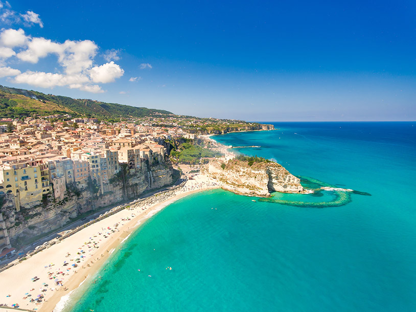 Paesaggio costiero di Tropea